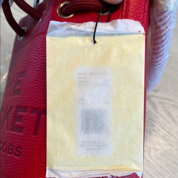 Marc Jacobs Vibrant Red Bucket Bag - Picture 3 of 4